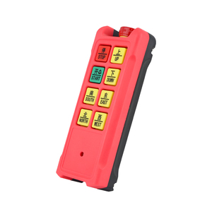 8 nút FSK tầm xa RF không dây điều khiển từ xa ngành công nghiệp máy phát kim loại cần cẩu tời thang máy thang máy cửa chớp - Product Image 2
