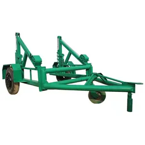 High Load Cable Reel Carrier Cable Pulling Trailer Cable Reel Trailer