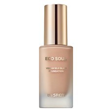 Sam Eco Soul Vegan seta Glam Base 30ml scontate Beige naturale opaca pressato in polvere per la pelle scura copre i pori uso sul viso - Product Image 1