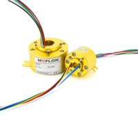 Moflon 3/5/8/9/12 pôles broche anneau de glissement Joint rotatif connecteur rotatif électrique