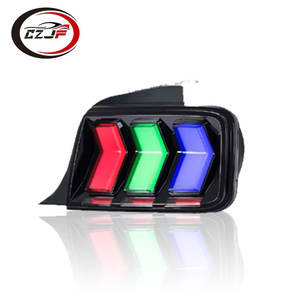 CZJF nouveau feu arrière LED modifié pour Ford <span class=keywords><strong>Mustang</strong></span> 2004 2005 2006 <span class=keywords><strong>2007</strong></span> 2008 2009 RGB clignotants feux de freinage <span class=keywords><strong>prix</strong></span> usine - Product Image 4