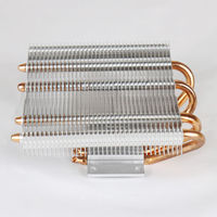 Radiateur en profilé d'aluminium 1100, vente chaude, 6 pièces, dissipateur thermique pour ordinateur, dissipateur thermique pour processeur de serveur