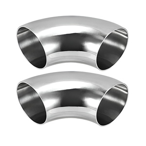 Personnalisé 3 pouces 90 degrés voiture tuyau flexion soudable 304 acier inoxydable mandrin <span class=keywords><strong>coude</strong></span> poli tuyau d'échappement <span class=keywords><strong>coude</strong></span> - Product Image 1