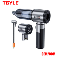 Nouveau style 2026 – Kit voiture multifonctionnel 4-en-1 direct usine : Aspirateur à main sans fil avec écran numérique et pompe à air