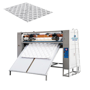Machine à matelasser informatisée HY-QG-3 Coupeur de panneau de matelas et équipement de <span class=keywords><strong>coupe</strong></span> de <span class=keywords><strong>bordure</strong></span> avec composant moteur central - Product Image 1
