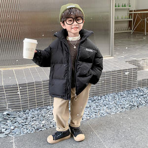 冬の男の子のダウンジャケットスタイリッシュな韓国語バージョントップ手作り新しい子供の幼児のための冬のコート - Product Image 4