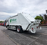 Camion compacteur de déchets électrique Dongfeng New Energy : un véhicule de compactage de déchets à chargement arrière de grande capacité
