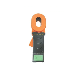 Direct Sale Supplier EDVANTEST TECHNOLOGIES <b>Clamp</b>-On Earth Resistance Meter Grounding Tester Model KM-1720 1000 Ohm LCD - Product Image 1