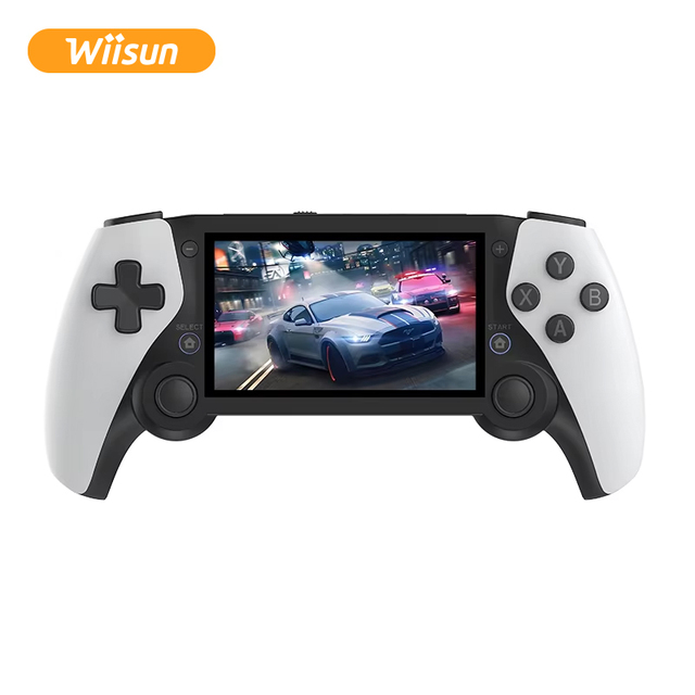 M25 4.3 Inch Handheld Gaming Console 64GB Portable Retro 20000+ Games 26 Emulators Classic 3D Linux OS Color Display Quad-core