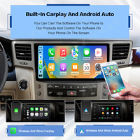 ZWNAV 12.8 pouces autoradio Android 13 pour Lexus LX570 2007-2015 CarPlay lecteur vidéo multimédia GPS WIFI unité principale stéréo