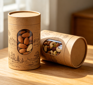 Recipiente de Papel Sellado a Prueba de Humedad Personalizado para Alimentos Secos, Nueces, Café y Té - Product Image 2