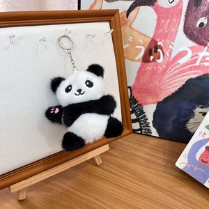 Cartone animato abbraccio ricco di <span class=keywords><strong>mele</strong></span> peluche zaino carino Panda fiore modello leggero piccola borsa da viaggio con funzione di sollievo dallo Stress - Product Image 2