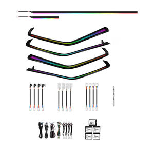 Kit d'éclairage d'ambiance intérieur LED 256 couleurs Symphony pour Toyota Yaris Cross - Accessoires de bande lumineuse d'ambiance - Product Image 1