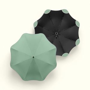 Paraguas de Viaje Clásico con Impresión Personalizada, Plegable en Tres Secciones, Totalmente Automático, Impermeable, para la Lluvia, Gran Venta 2024 - Product Image 1