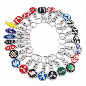 2026 Quiet Luxury Accessory <b>Custom</b> Car <b>Keychain</b> with Anti-Lost H-Type Buckle for Car Dealership Delivery Gift - Product Image 2