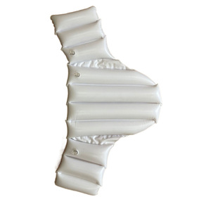 Pvc Inflatable Baby High Chair <b>Back</b> <b>Cushion</b> White Portable For 6 Months Or More Children - Product Image 5