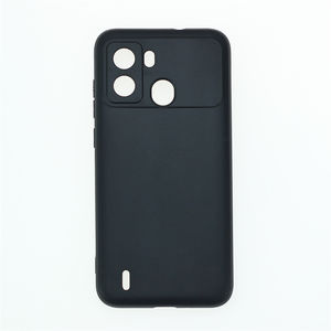 Оптовая продажа Матовые чехлы из ТПУ, Мягкая матовая задняя крышка, силиконовый чехол для мобильного телефона для Infinix Tecno Pop 6 с отверстием для пальца - Product Image 2