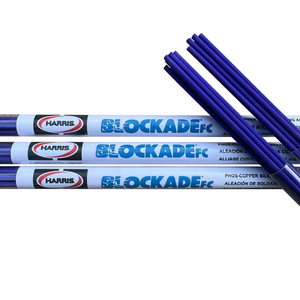 Varilla de <span class=keywords><strong>Soldadura</strong></span> de Platino Recubierta de Azul Harris Americano, para Soldar <span class=keywords><strong>Cobre</strong></span>, Hierro, Acero Inoxidable, 9 Piezas en un Tubo - Product Image 2