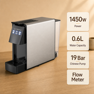 เครื่องชงกาแฟแคปซูลแบบอัตโนมัติ 1450W ประหยัดพลังงาน แรงดันสูง 19 บาร์ ขายส่ง - Product Image 1