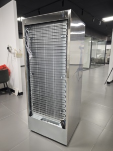 Refrigerador de exhibición para maduración en seco de carne de res, con enfriamiento por aire, descongelación automática, acero inoxidable, 1 puerta, Da400 Air - Product Image 5