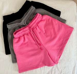 Women's Solid Color Custom Summer <strong>Shorts</strong> Hot Pants Casual Loose Sports Pants Elastic Waist String Running <strong>Shorts</strong> for Women - Product Image 2