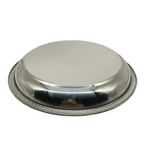 <span class=keywords><strong>Eleganti</strong></span> <span class=keywords><strong>piatti</strong></span> per caricabatterie matrimonio argento/oro/rosa rotondi in acciaio inossidabile 410 <span class=keywords><strong>piatti</strong></span> <span class=keywords><strong>moderni</strong></span> durevoli - Product Image 5