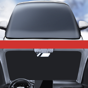 <span class=keywords><strong>Pare</strong></span>-soleil universel pour voiture, protection contre le gel, en tissu Oxford imperméable, isolation thermique et protection solaire estivale, protection contre la neige - Product Image 3