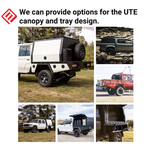 Yeni tip paslanmaz çelik Pickup kamyon alet kutusu su geçirmez römork araç kutusu istiflenebilir Dog köpek kafesi-alüminyum kayar kapı OEM - Product Image 5