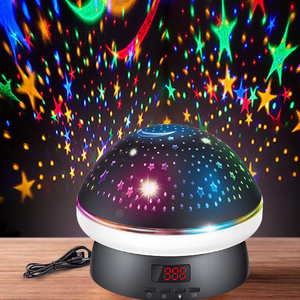 Proyector de Luz de Estrellas Inteligente para el Hogar, con Rotación de 360° y Temporizador, Efecto Nocturno Estrellado, Venta al Por Mayor - Product Image 3