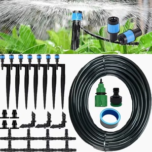Kit de Pulverización Manual con Resorte Azul Ajustable de 20 cm para Enfriamiento Exterior y Riego de Jardines - Product Image 4
