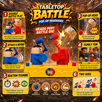 Divertido Juego de Mesa de Lucha con Martillos, Desafío de Reflejos para Dos Jugadores, Juguete Interactivo