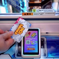 Système de paiement sans argent liquide FUNOVA T12 avec lecteur de cartes RFID pour centres de divertissement familial, machines à griffes, simulateurs et machines VR