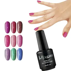 Mixcoco Custom Women Gel Nail Polish Colors Set Box Neon Gel Bottle 12Color Gel Polish For Nails