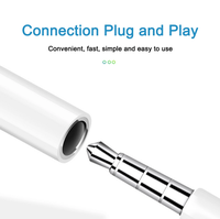 Adaptateur de câble pour écouteurs Type-C à 3.5mm USB 3.1 Type C Usb-c Mâle à 3.5 AUX Audio Femelle Jack pour Xiaomi