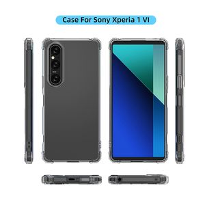 Airbag Anti-rayures Antichoc Crystal Clear Transparent TPU Armor Phone Case Pour <span class=keywords><strong>Sony</strong></span> <span class=keywords><strong>Xperia</strong></span> 1 5 10 VI V Back Cover - Product Image 5