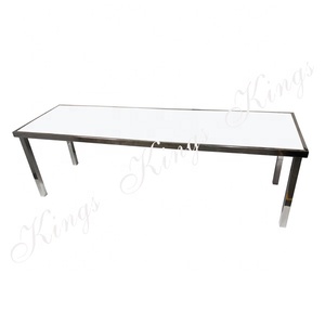 Tavolo da pranzo <span class=keywords><strong>in</strong></span> <span class=keywords><strong>Plexiglass</strong></span> <span class=keywords><strong>in</strong></span> acciaio inossidabile - Product Image 6