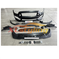 Kit carrosserie de pare-chocs avant GT350 R pour Mustang 2015-2017, avec clips, pour conversion et mise à niveau facelift, ajustement universel