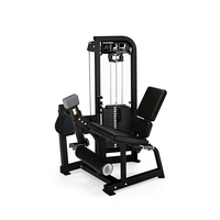 Machine professionnelle d'extension des jambes à charge par pignon pour la musculation des quadriceps et l'entraînement de fitness