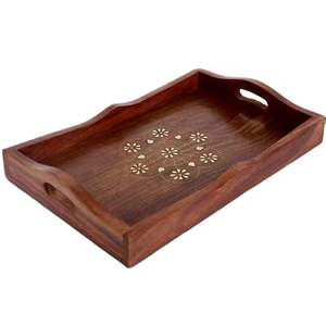 Plateau de service élégant de haute qualité pour aliments, en-cas, café, décoration de fête, décoration de la maison, restaurant, hôtel - Product Image 3