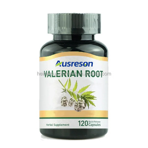 OEM Natural Tidur suplemen diet ekstrak Valerian 500 mg Valerian kapsul akar - Product Image 1