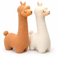 Peluche géante personnalisée en alpaga, jouet en peluche doux en forme de lama pour enfants et adultes, décoration d'intérieur, vente en gros OEM, cadeau