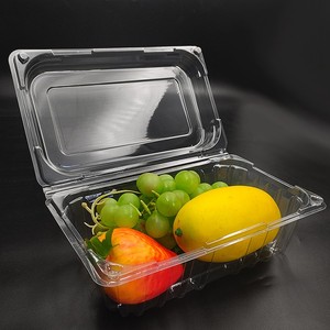 Tùy Chỉnh 9 25 28 30 40-Lỗ Pet Khay Hiển Thị Cho Siêu Thị Đen Trái Cây Khay Cho <span class=keywords><strong>Kiwi</strong></span>/Pitaya Làm Bền <span class=keywords><strong>PP</strong></span> Chất Liệu - Product Image 4