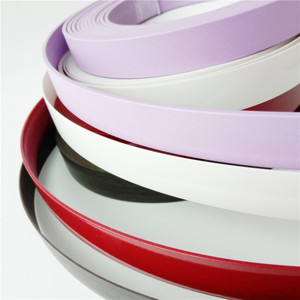 Tabla de anillado de PVC de <span class=keywords><strong>Color</strong></span> sólido, borde de madera de alto brillo, efecto de plástico embellecedor - Product Image 6