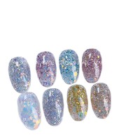 Paillettes de fée pour ongles, haute luminosité, polarisées, couleur magique, inspirées des Spice Girls, pour nail art, bijoux et gels
