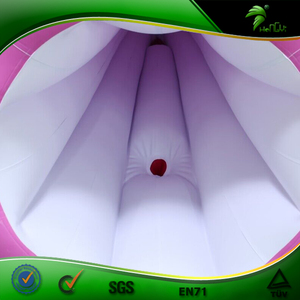 Hongyi Bonhomme de neige gonflable costume <span class=keywords><strong>latex</strong></span> rose vêtements gonflables avec sph - Product Image 5