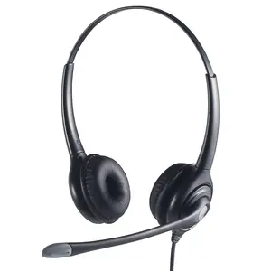 Tiếng ồn hủy bỏ tai nghe Microphone 3.5mm/USB điện thoại trung tâm cuộc gọi Tai nghe