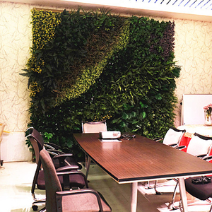 Al aire libre o <span class=keywords><strong>en</strong></span> la cubierta de plástico de plantas Artificial jardín <span class=keywords><strong>Vertical</strong></span> <span class=keywords><strong>pared</strong></span> verde Verde Sistema de <span class=keywords><strong>pared</strong></span> - Product Image 4