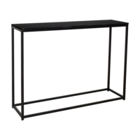 Table console de bureau en métal doré de luxe moderne Conception simple pour l'entrée de l'hôtel et l'appartement Meubles d'angle de salon