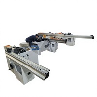 Scie à table coulissante de précision MJQ320EA 3200 mm pour le travail du bois, lame inclinable de 0 à 45 degrés