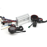 Contrôleur de trottinette électrique Kugoo M4, pack deux-en-un intégré avec écran LCD couleur et accessoires en plastique